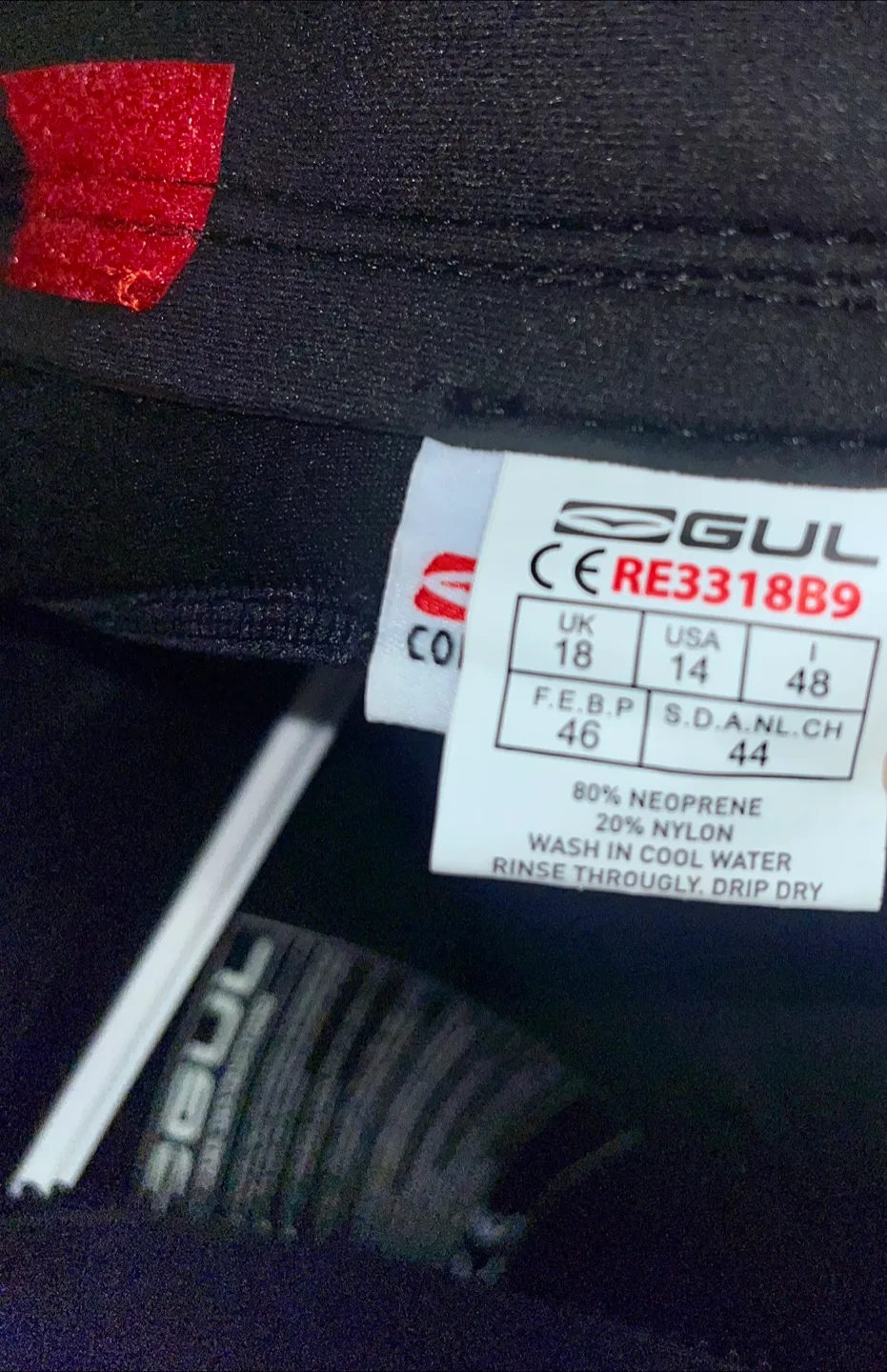 Brand New w/ tags GUL 3mm SDL FL T2 Shortie Wetsuit - Size 18 image indicator(6)