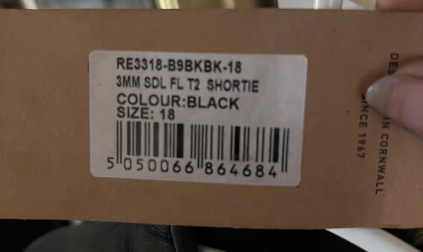 Brand New w/ tags GUL 3mm SDL FL T2 Shortie Wetsuit - Size 18 image indicator(3)