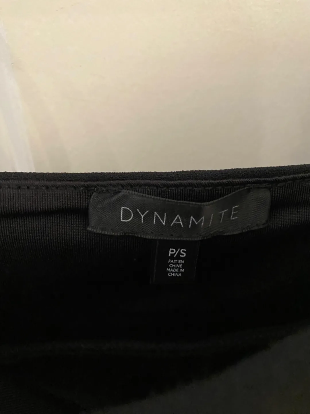 Dynamite Black Corset Top - Size P/S image indicator(3)