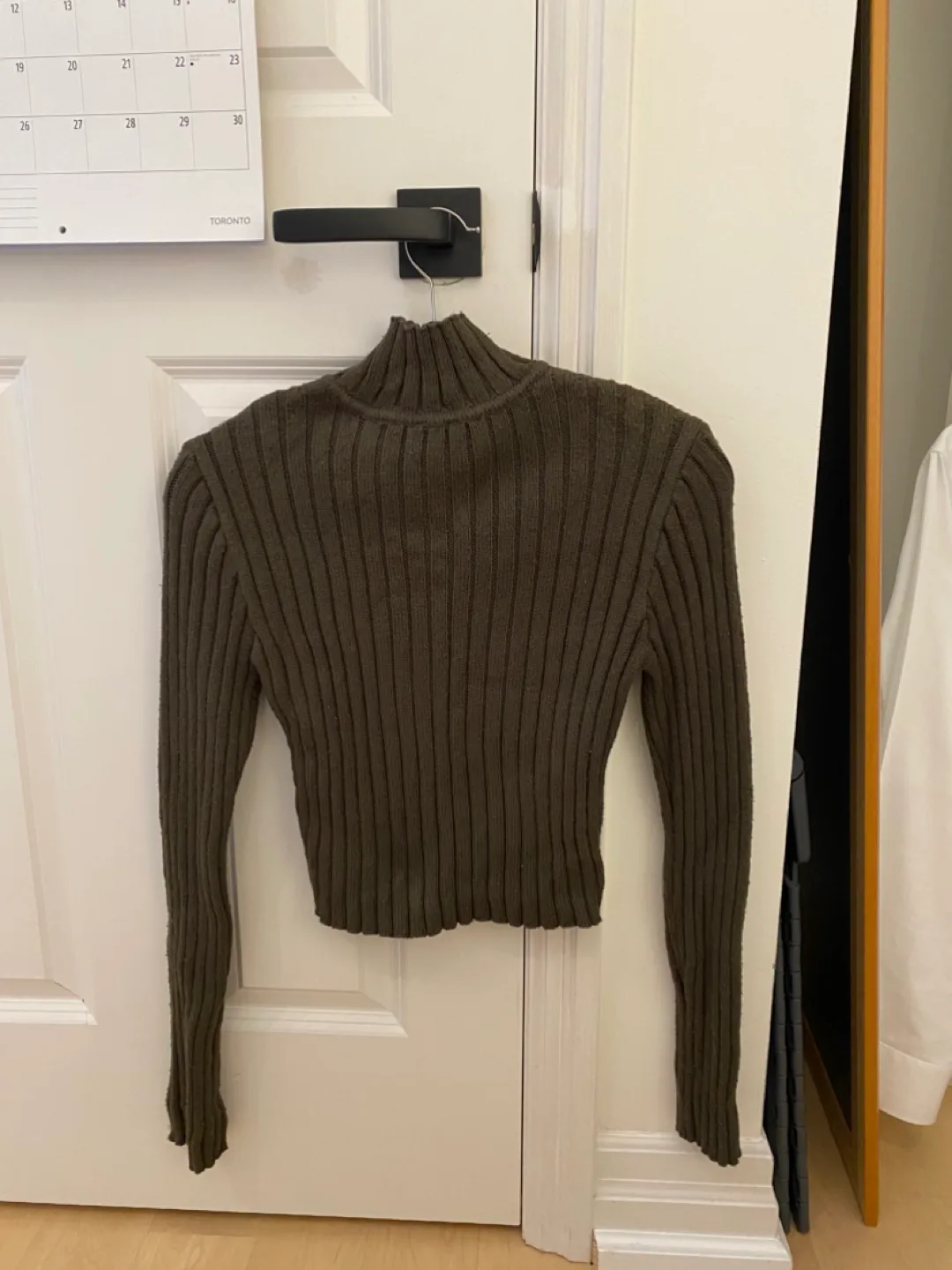 Garage Ribbed Zip-Up Sweater - Size S image indicator(2)