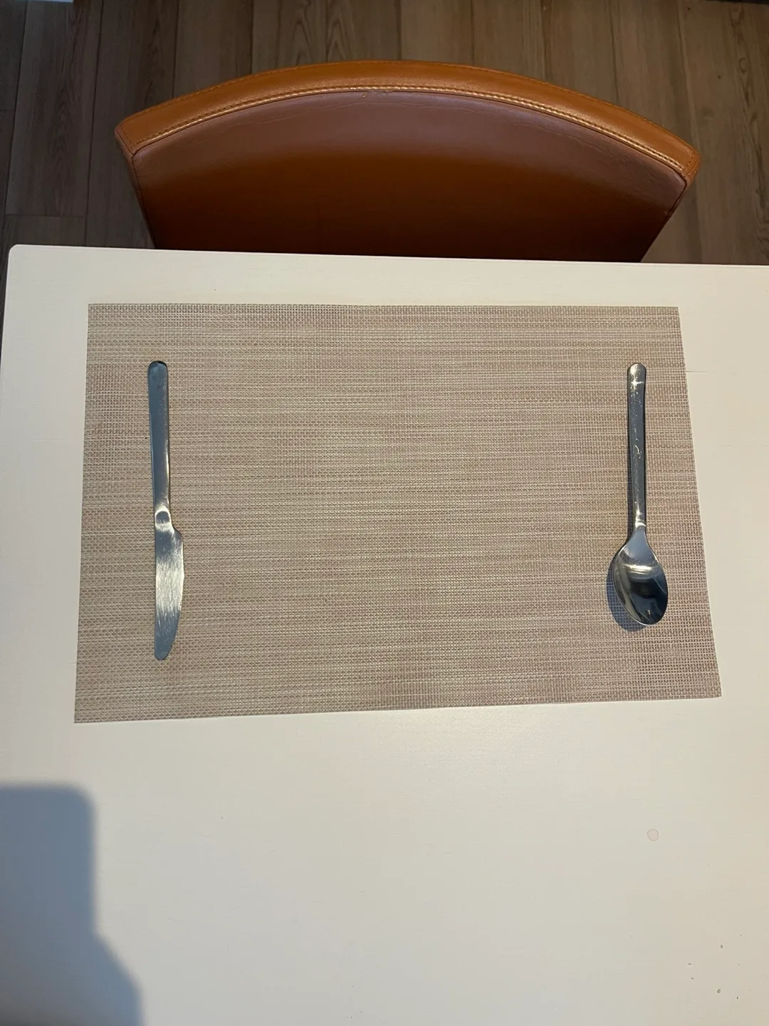 Set of 4 Beige Placemats thumbnail