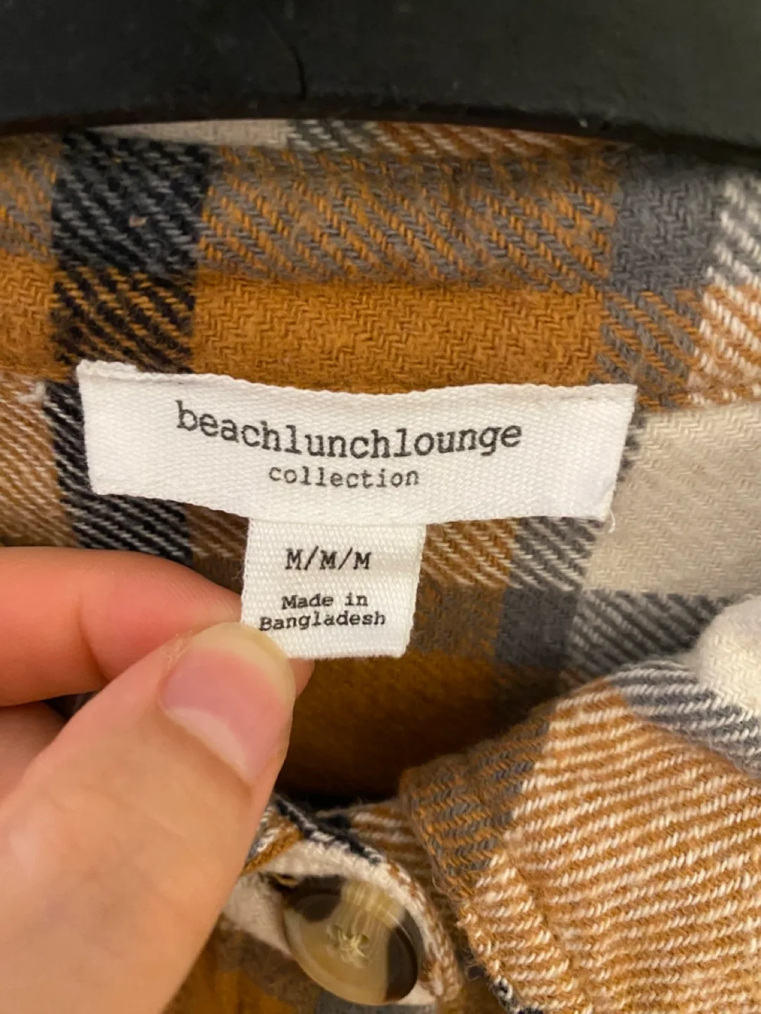 Plaid Flannel Shirt - M image indicator(3)