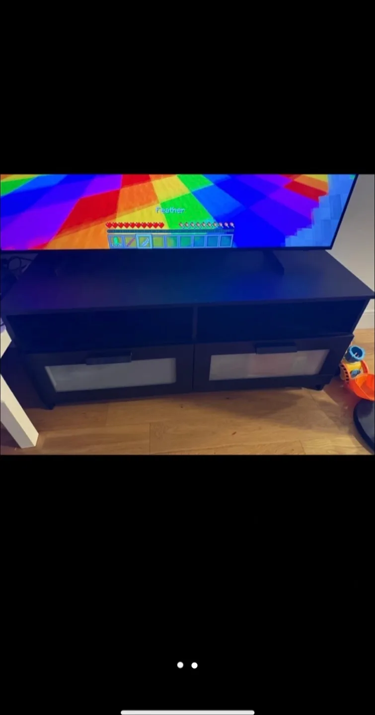 TV stand with drawers thumbnail