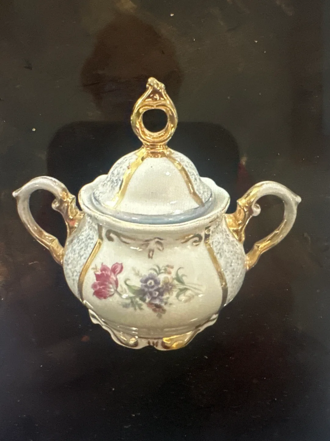 Vintage Porcelain Royal Copenhagen Blue Fluted Tea set image indicator(3)