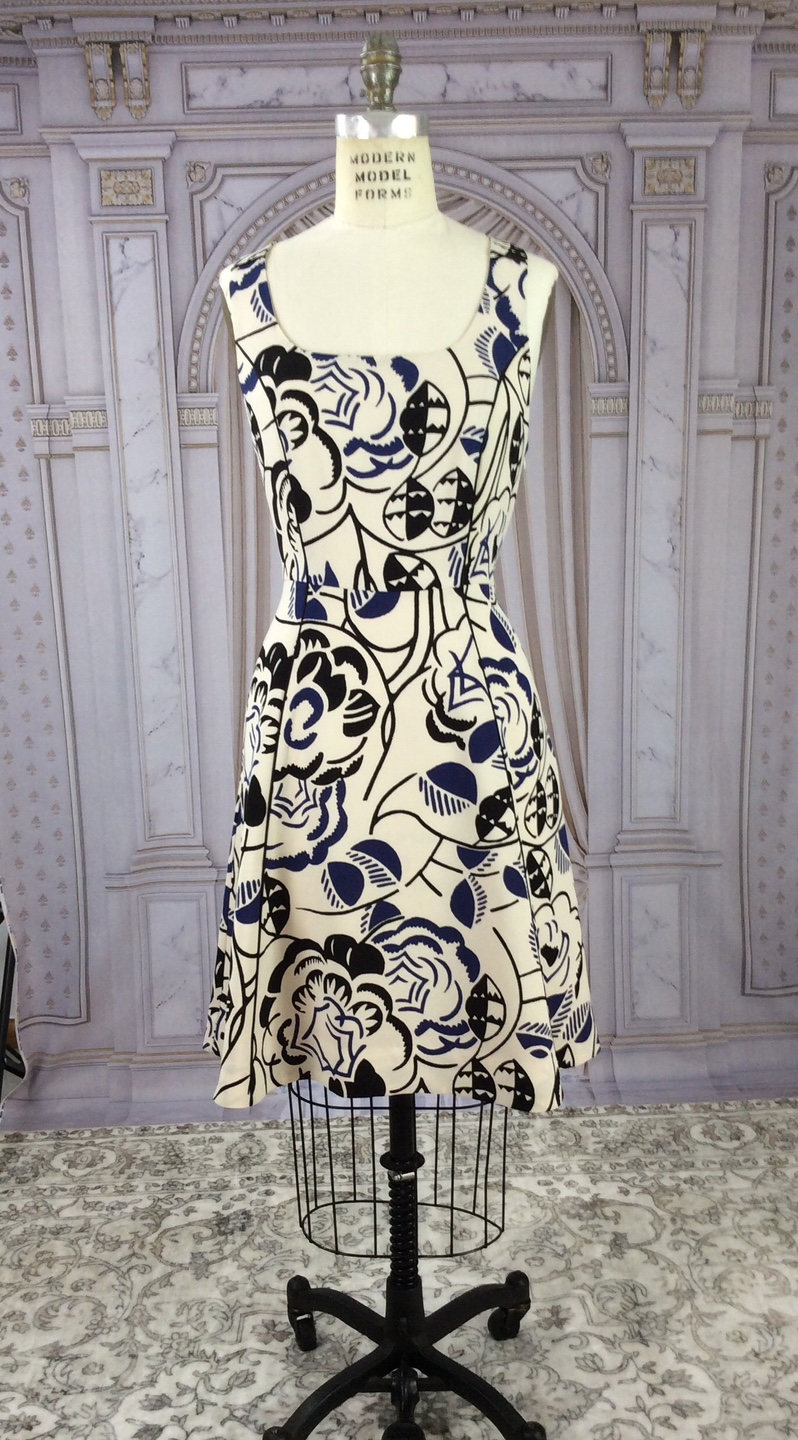 Anthropologist Floral Print Crepe Dress - photo 2
