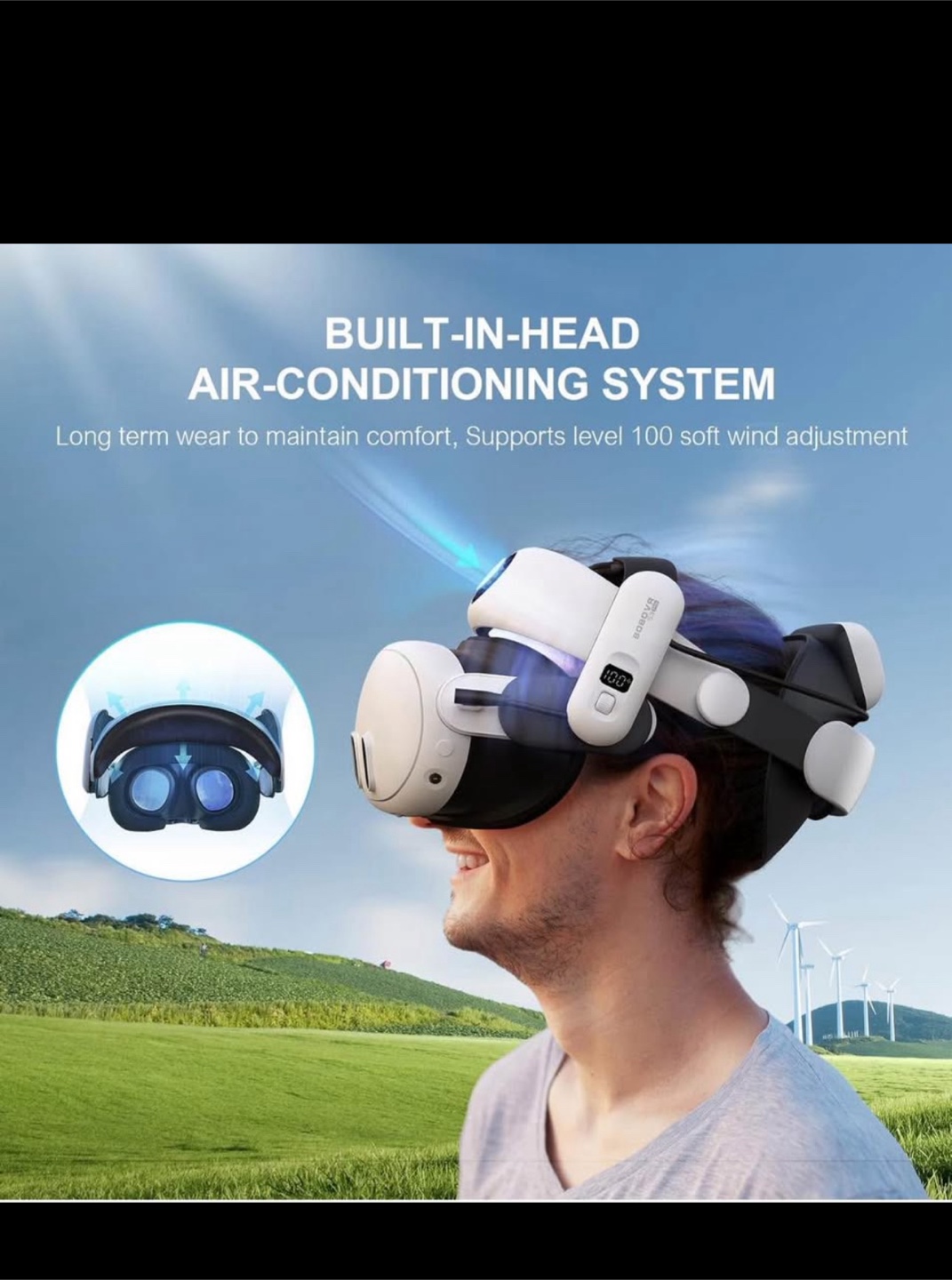 BOBOVR S3 Pro Head Strap for Meta Quest 3 - photo 5