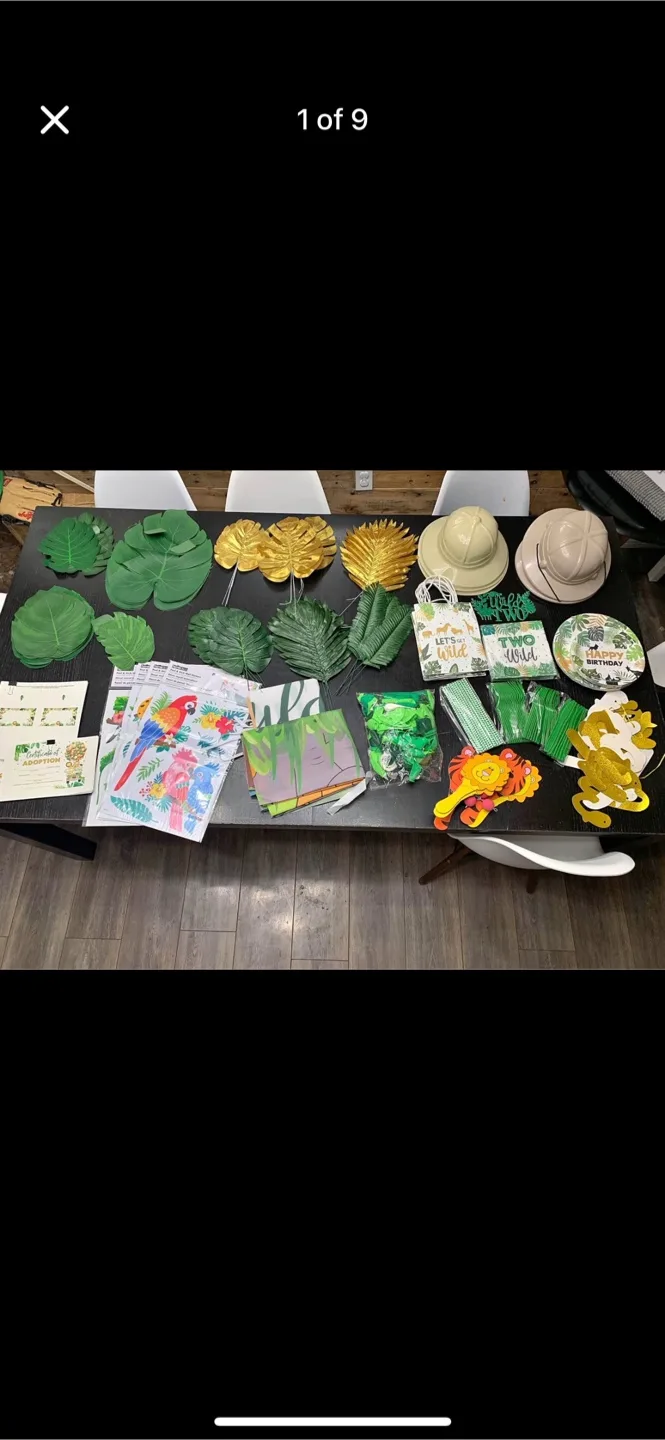 Jungle Theme Birthday Party Decorations 🧡 thumbnail