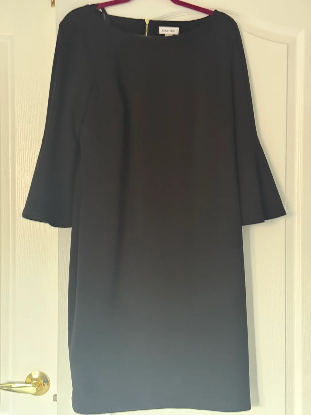 Calvin Klein Black Dress - Size 14 thumbnail