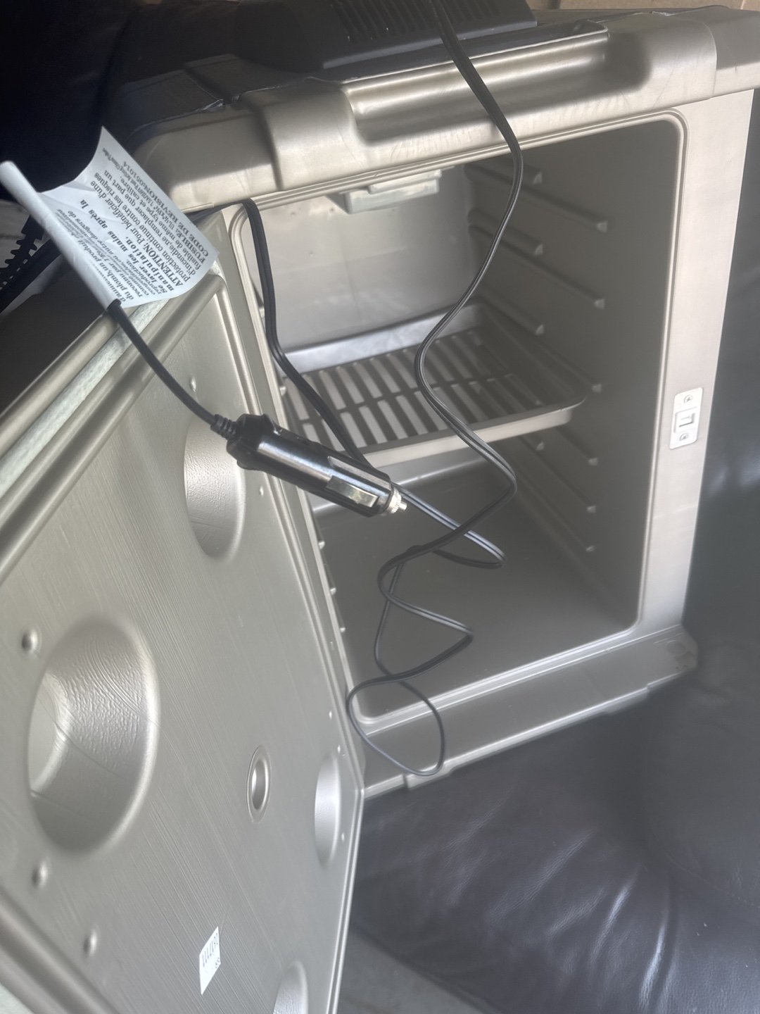 Coleman 12V Portable Cooler working properly