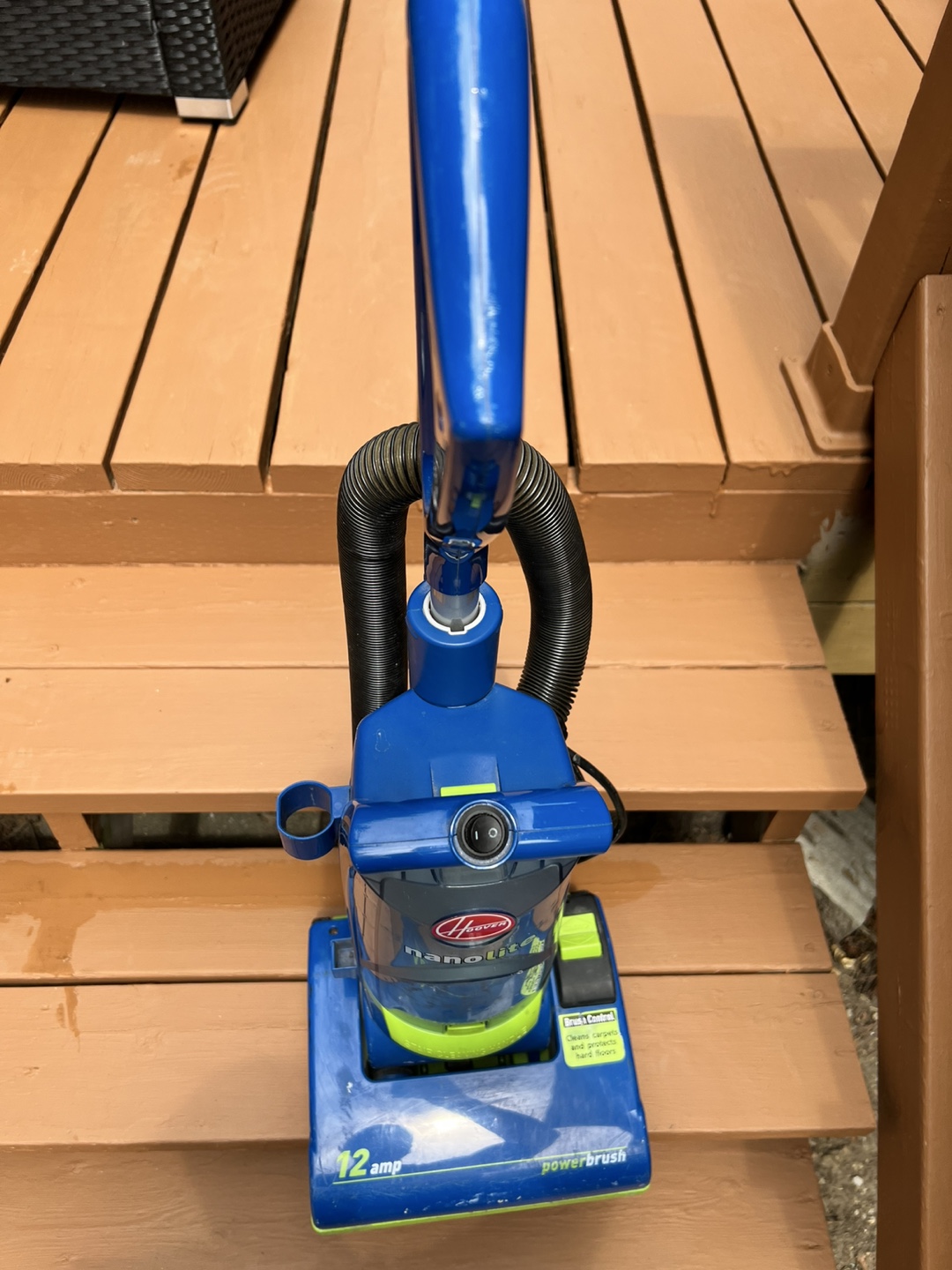 Hoover NanoLite 12 amp Powerbrush Vacuum - photo 2