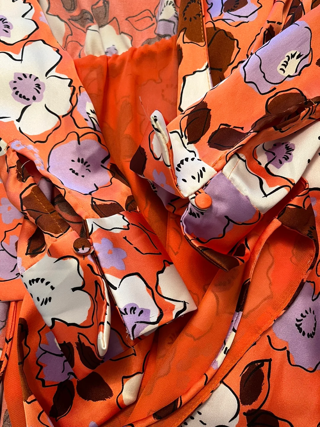 Zara Floral Print Dress Size M image indicator(3)