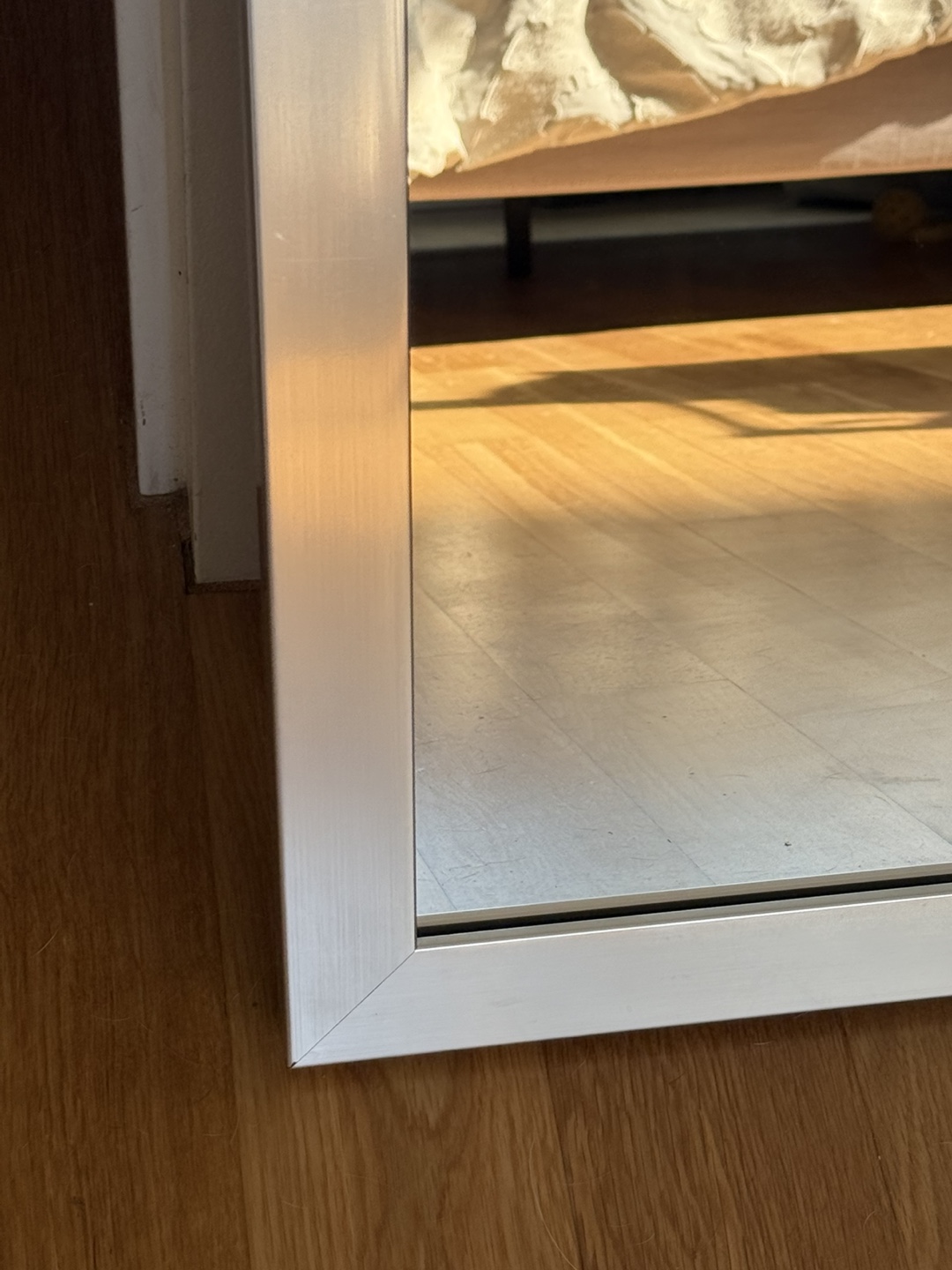 Amazon Basics Nickel rectangular Wall mount Mirror - photo 5