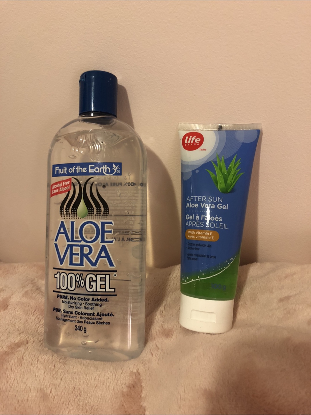 Fruit of the Earth & Life Brand Aloe Vera Gel