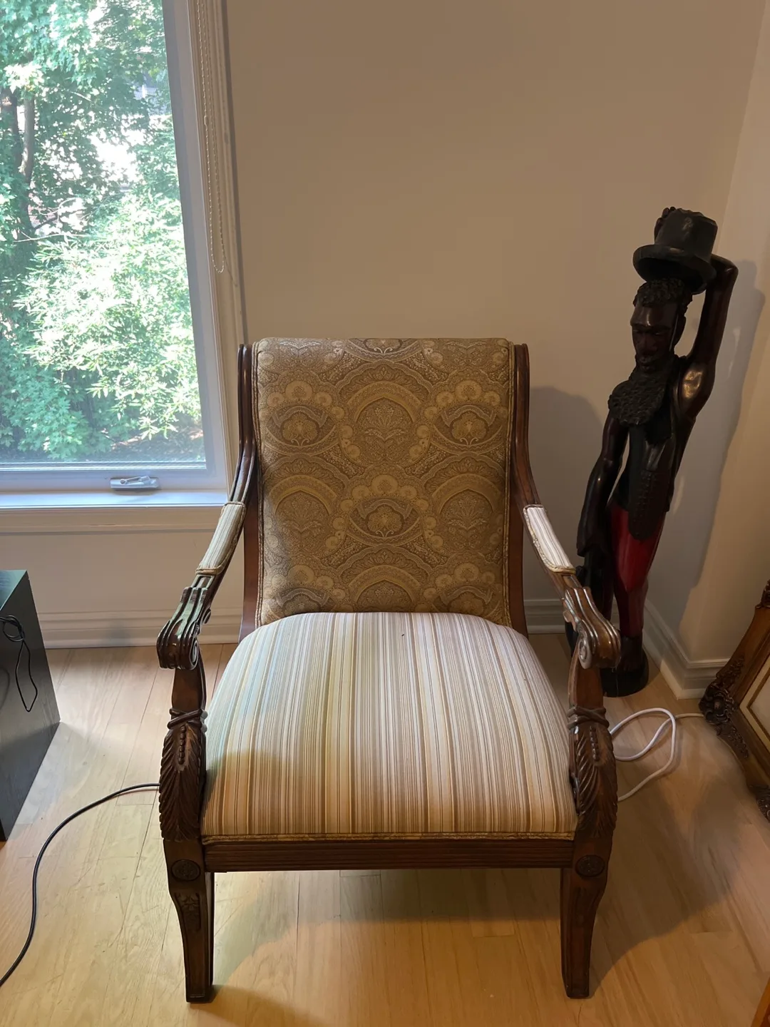 Upholstered Armchair - Vintage Style thumbnail