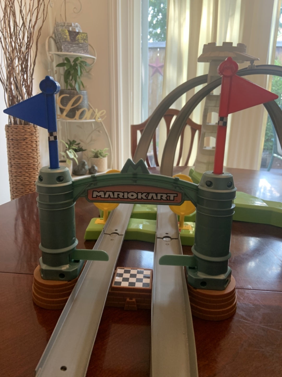 Mario Kart Race Stunt Car Track Playset, Ages 5+ - photo 2
