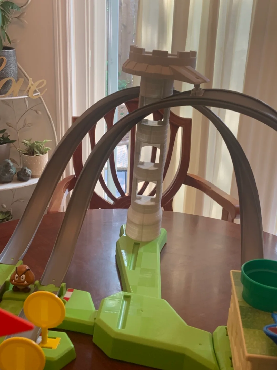 Mario Kart Race Stunt Car Track Playset, Ages 5+ image indicator(9)