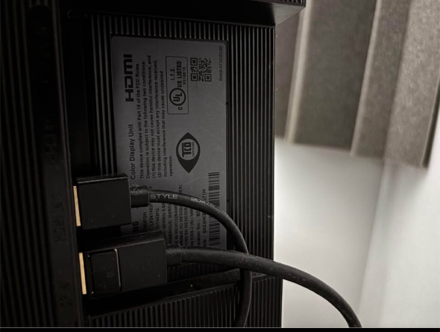 Samsung 24” 1080p 75hz Monitor - photo 3