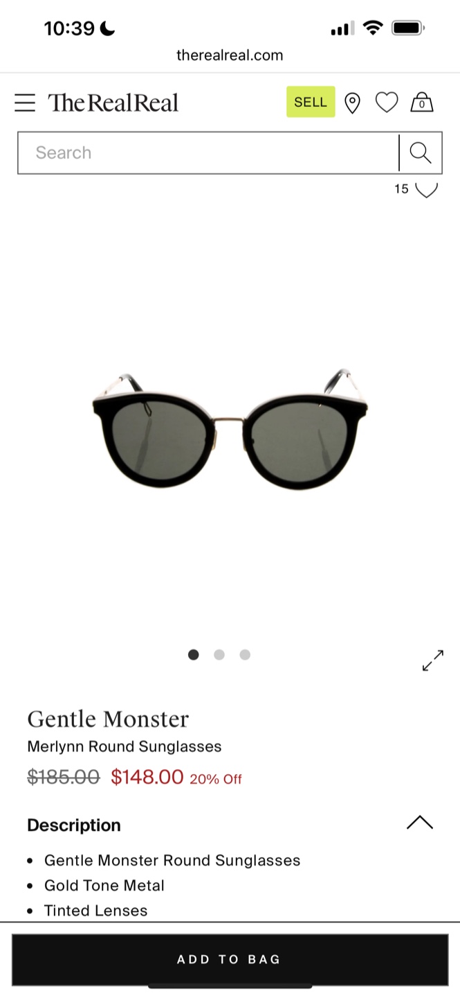 Gentle Monster Merlynn Round Sunglasses - photo 4