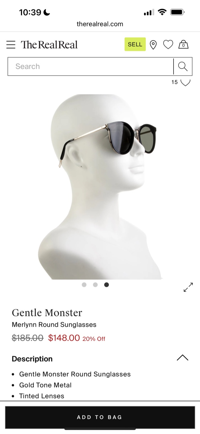Gentle Monster Merlynn Round Sunglasses - photo 5