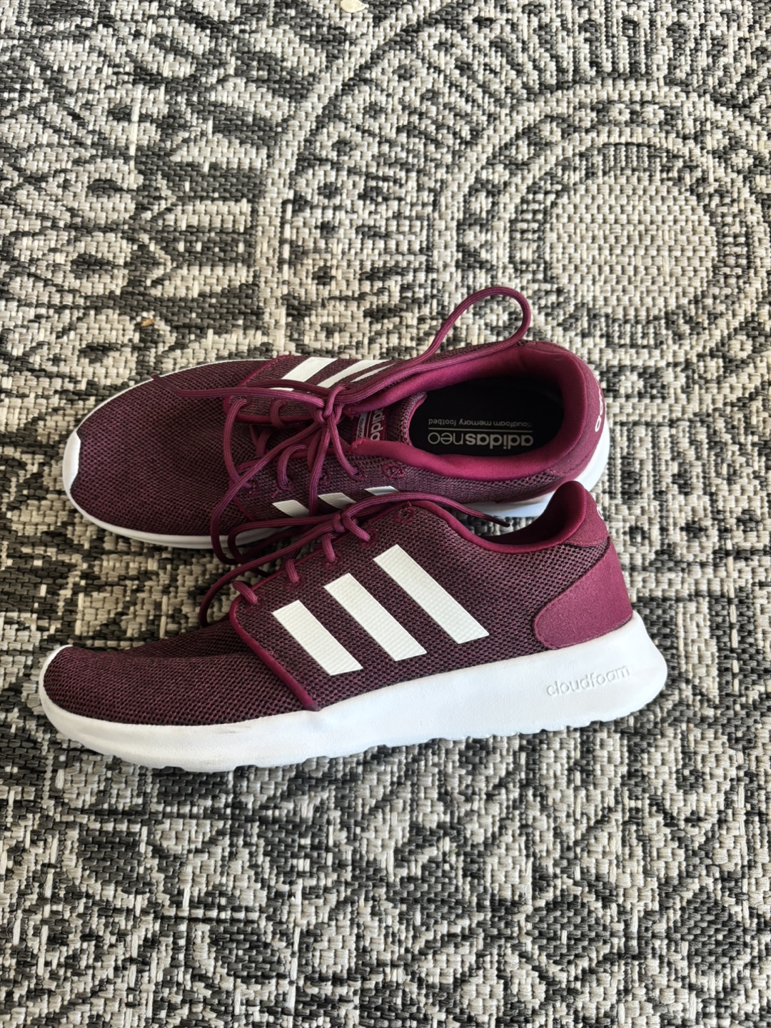Adidas cloud form running shoes - women’s size 8