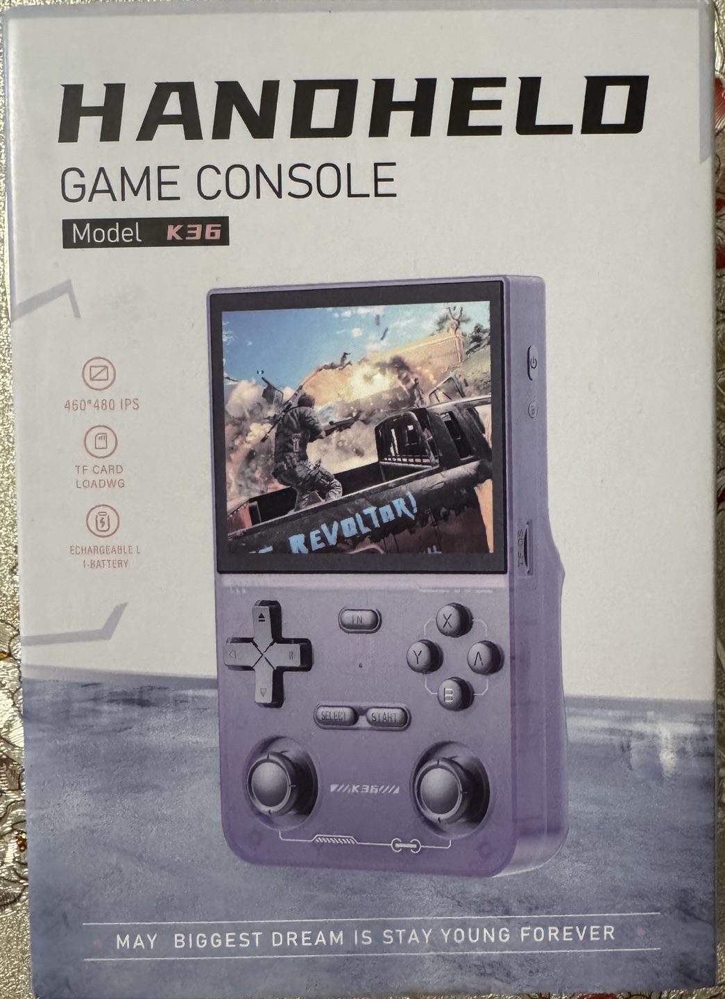 BNIB Handheld Game Console - Model K36
