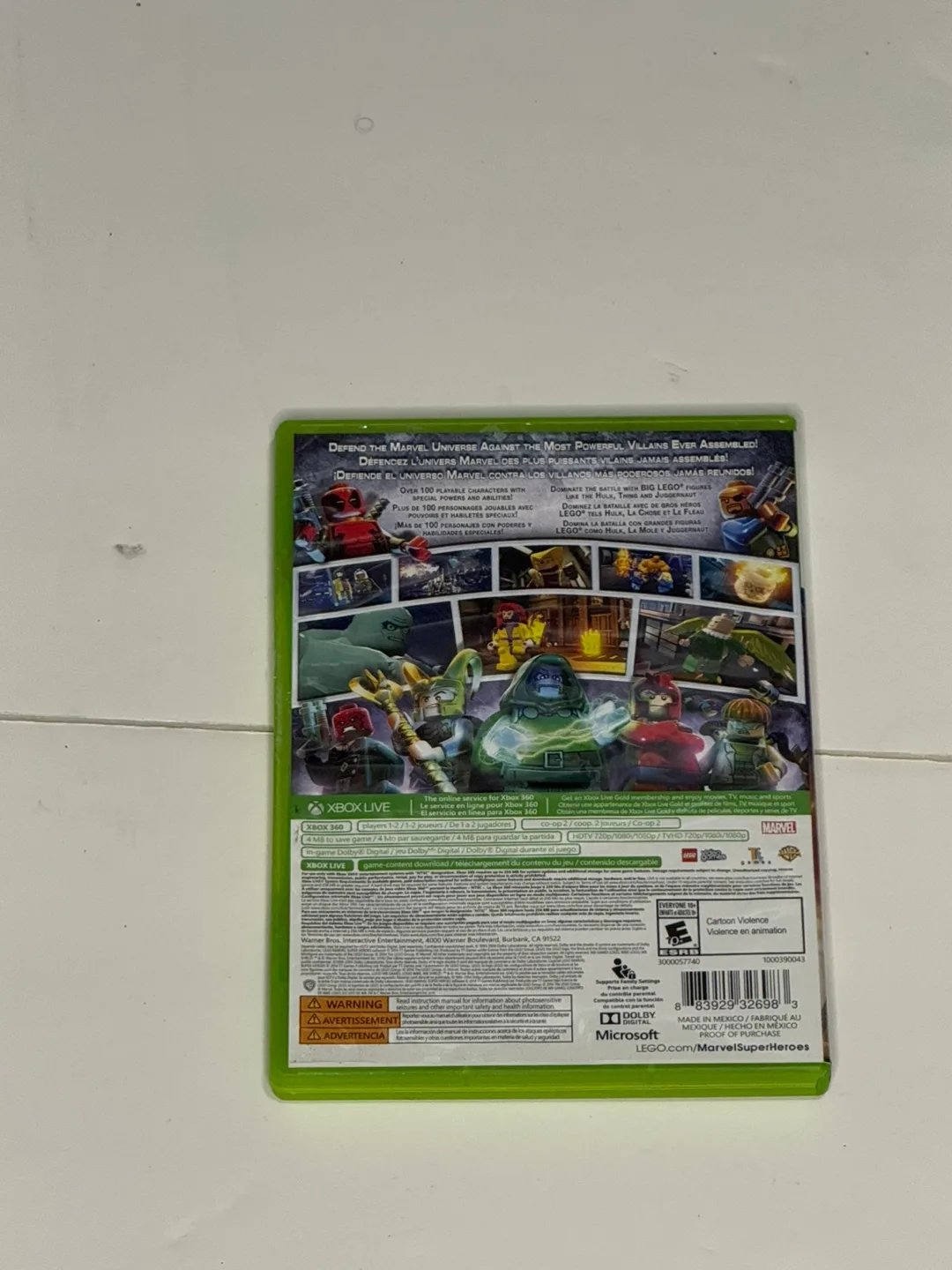 LEGO Marvel Super Heroes - Xbox 360 Game image indicator(2)