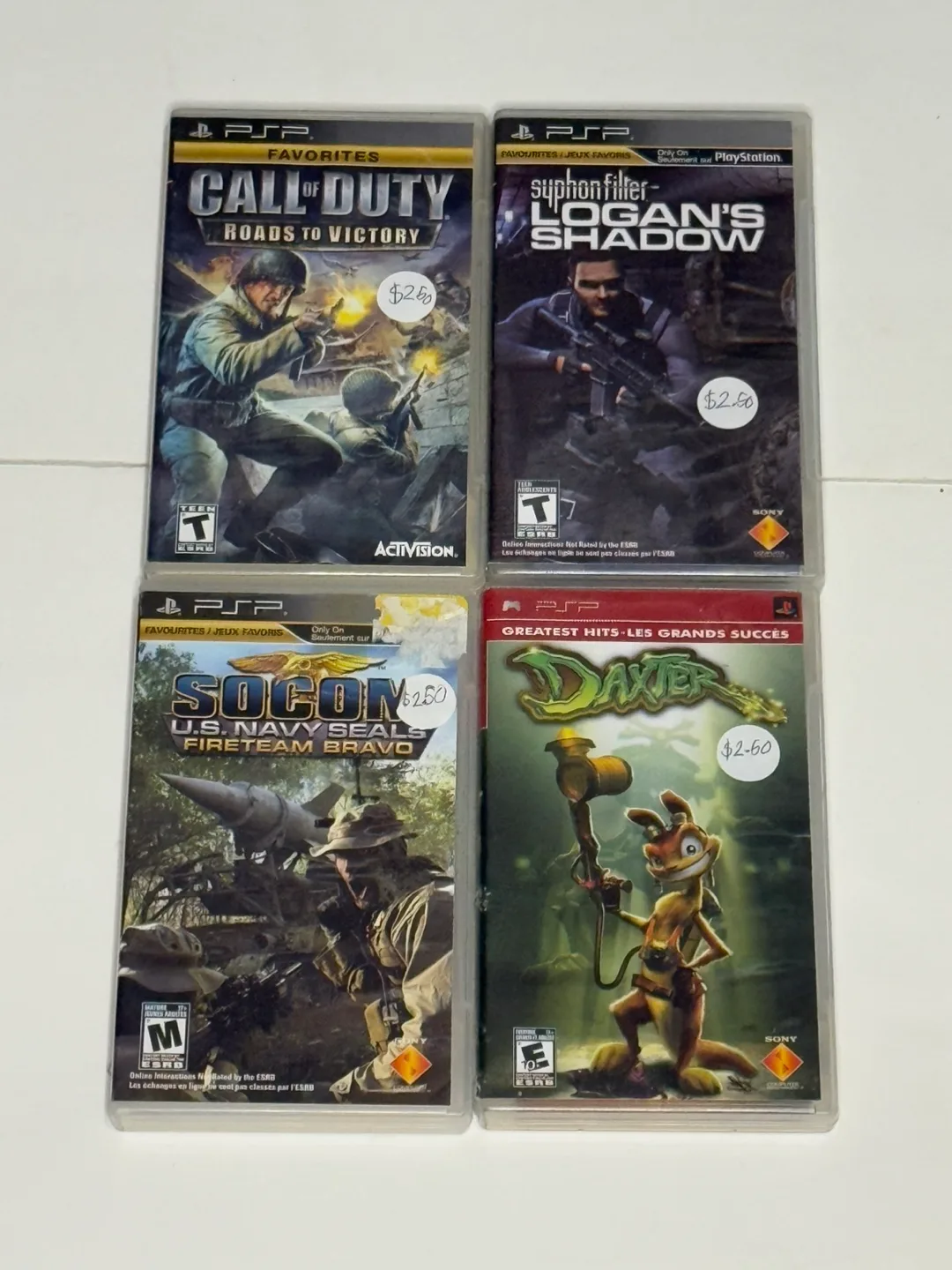PSP Games: Call of Duty, Syphon Filter, SOCOM, Daxter thumbnail