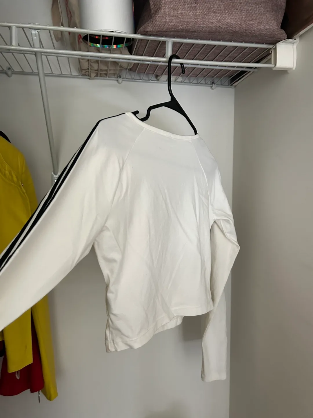 Adidas White Wrap Top - Size S image indicator(2)