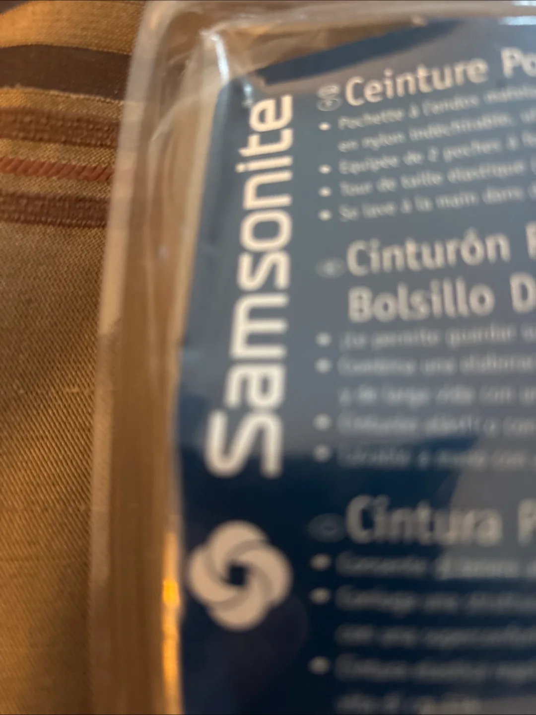 New Samsonite Double-Pocket Money Belt image indicator(5)