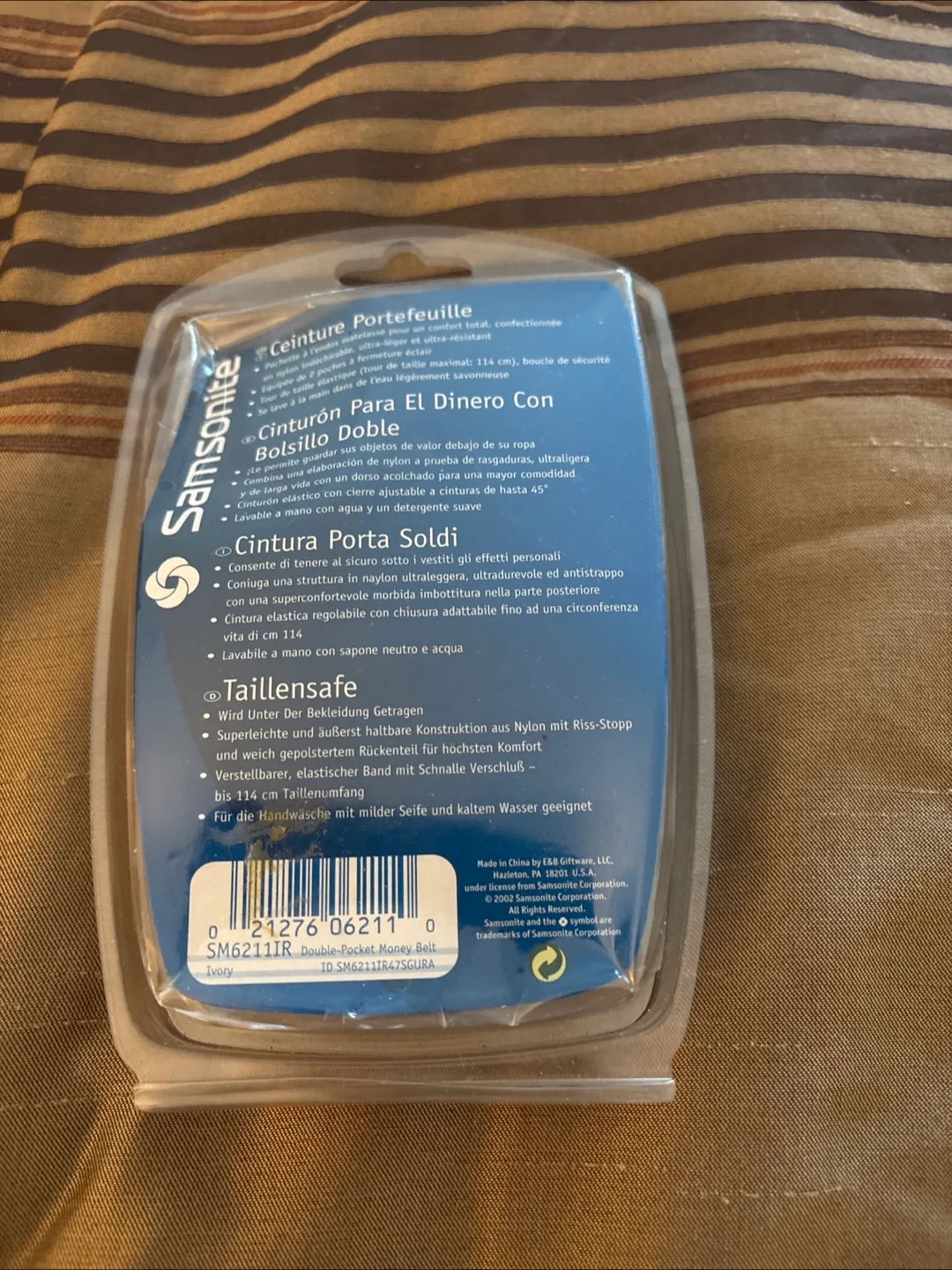 New Samsonite Double-Pocket Money Belt image indicator(3)