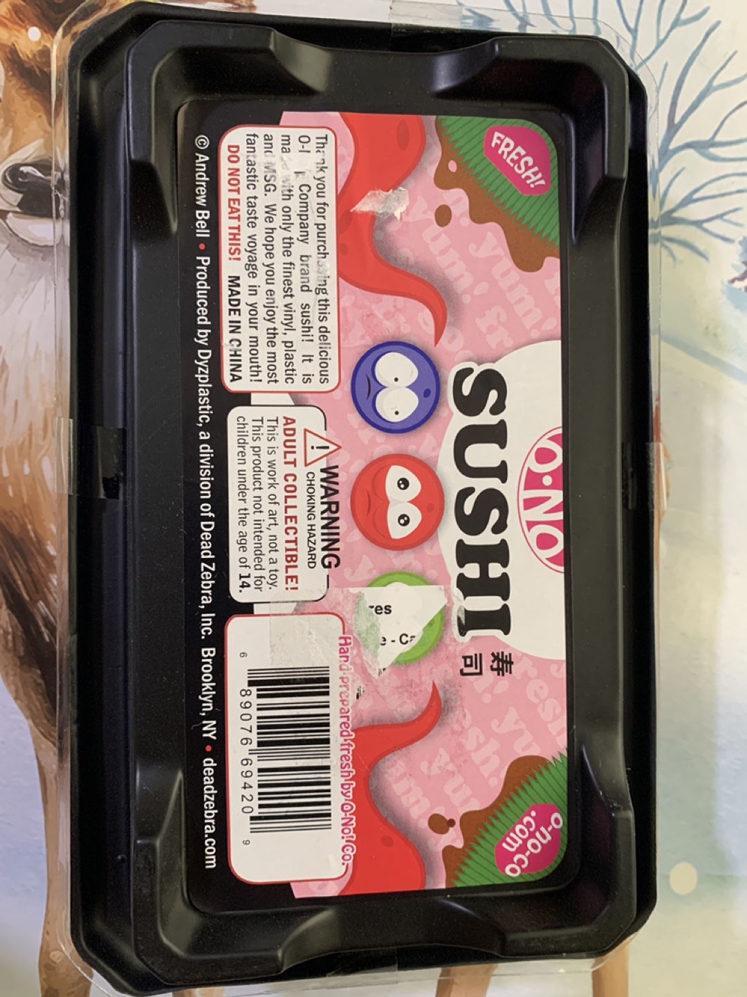 O-No Sushi Andrew Bell Vinyl Figure - photo 4
