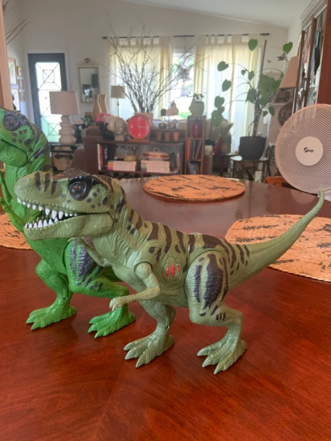 TWO Hamleys Dino Valley Giant T-Rex Toys ! image indicator(2)