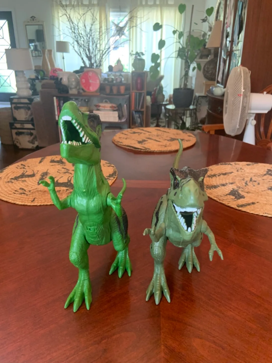 TWO Hamleys Dino Valley Giant T-Rex Toys ! image indicator(8)