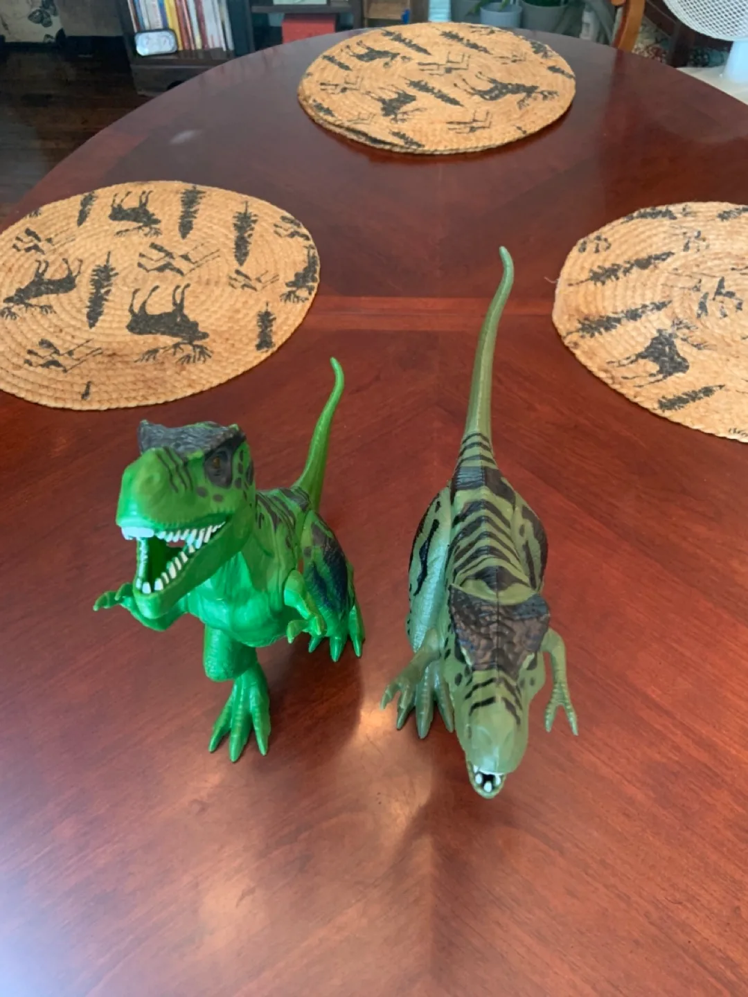 TWO Hamleys Dino Valley Giant T-Rex Toys ! image indicator(9)