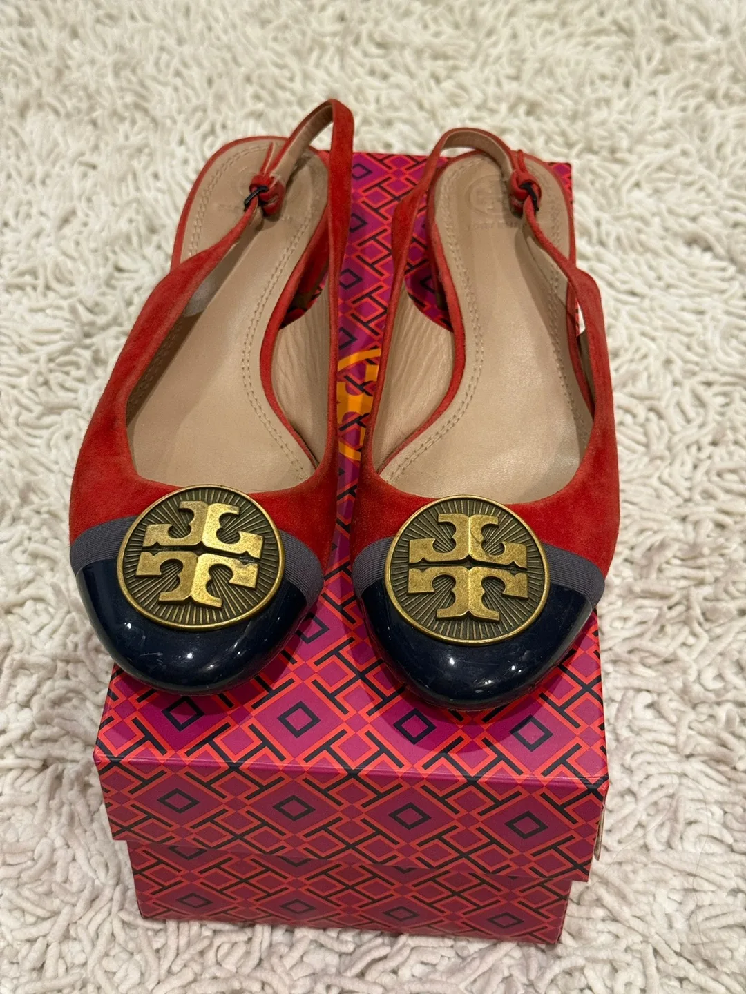 Tory Burch Alastair Slingback Ballet (Size 7 / 38) thumbnail
