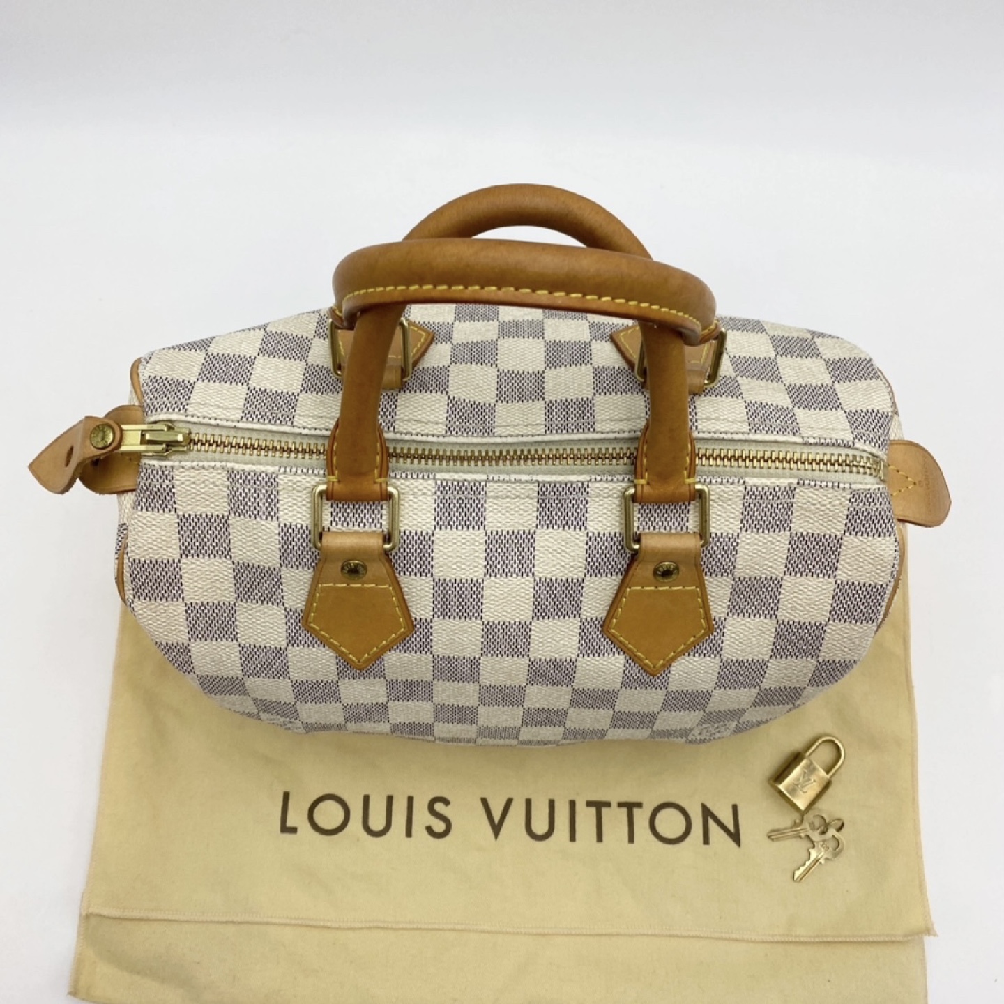 Louis Vuitton Speedy 25 Damier Azur Bag - photo 2