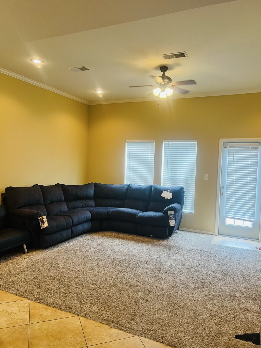 Black Sectional Sofa - photo 3