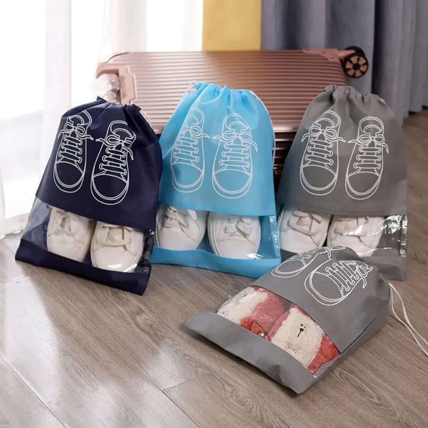 Shoe Storage Bags - Travel Organizer thumbnail