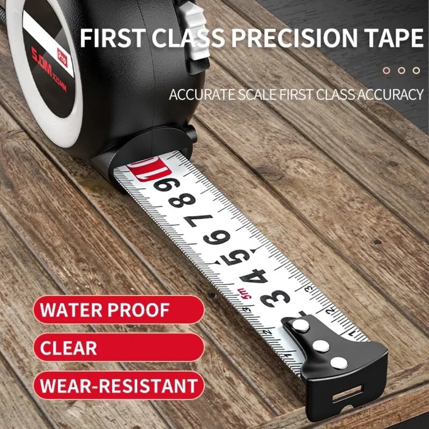 Delixi 5.0M x 25mm Precision Tape Measure thumbnail