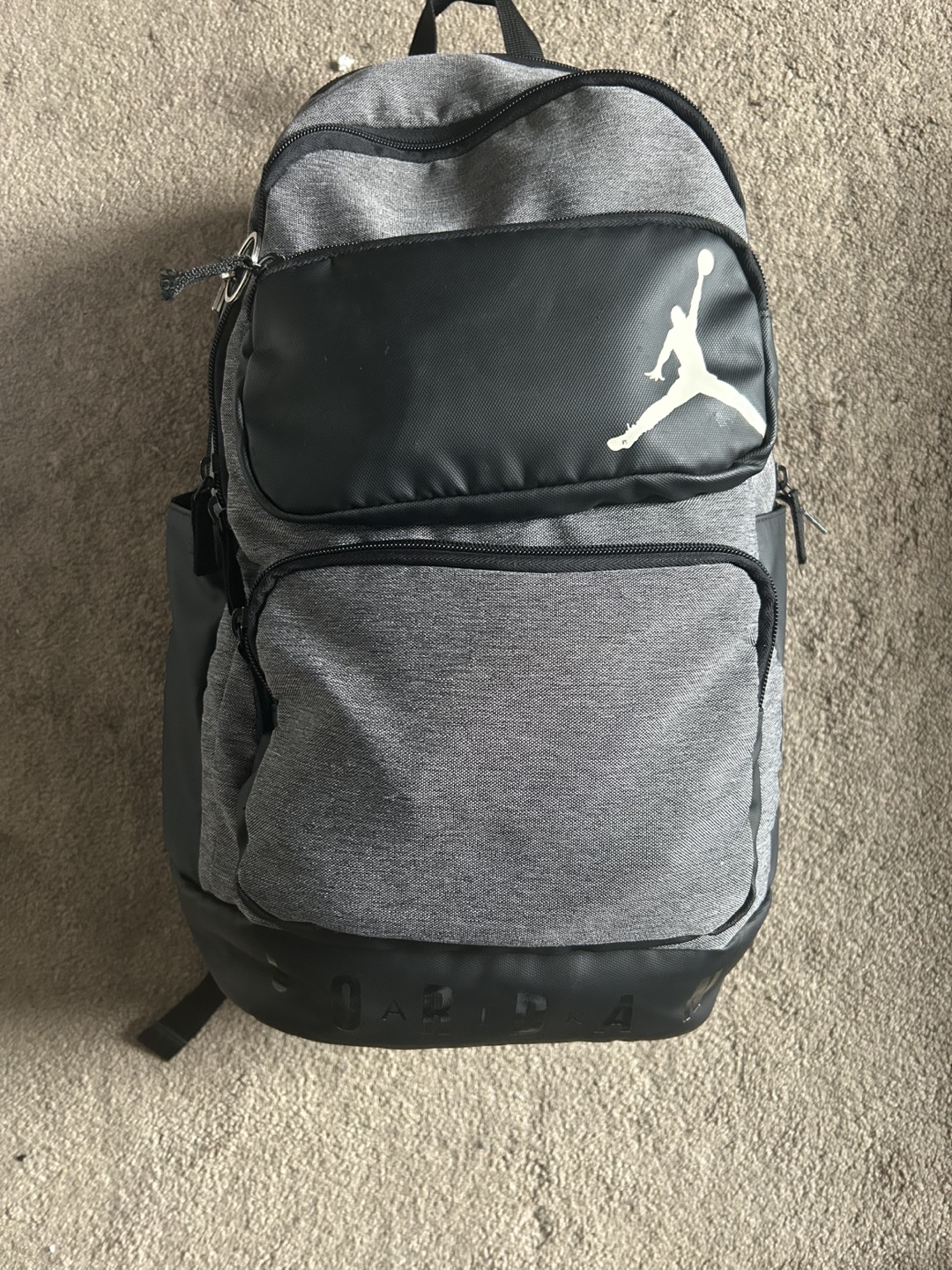 Jordan Backpack - Grey & Black