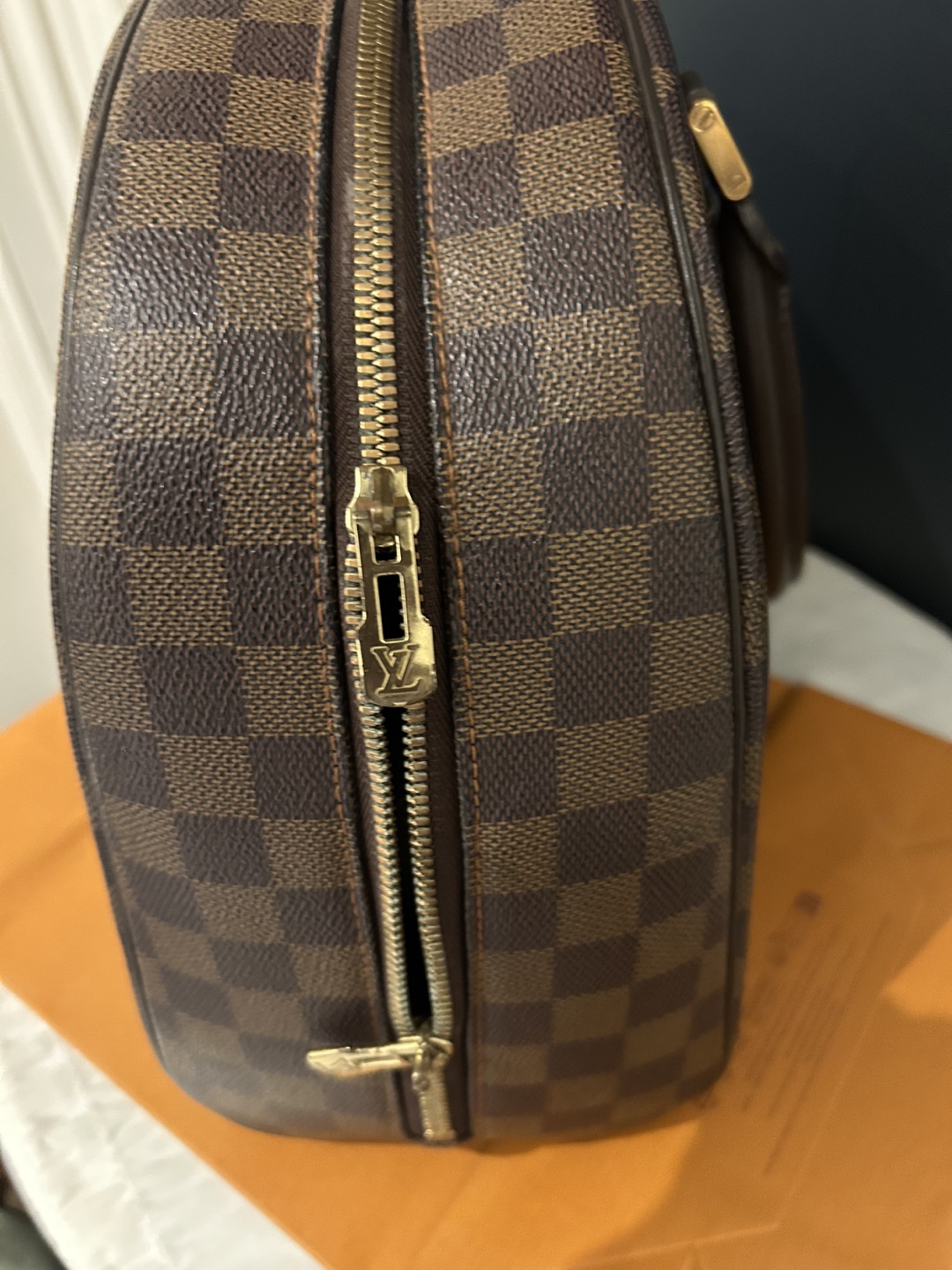 Louis Vuitton Brown Damier Ebene Nolita Handbag - photo 2