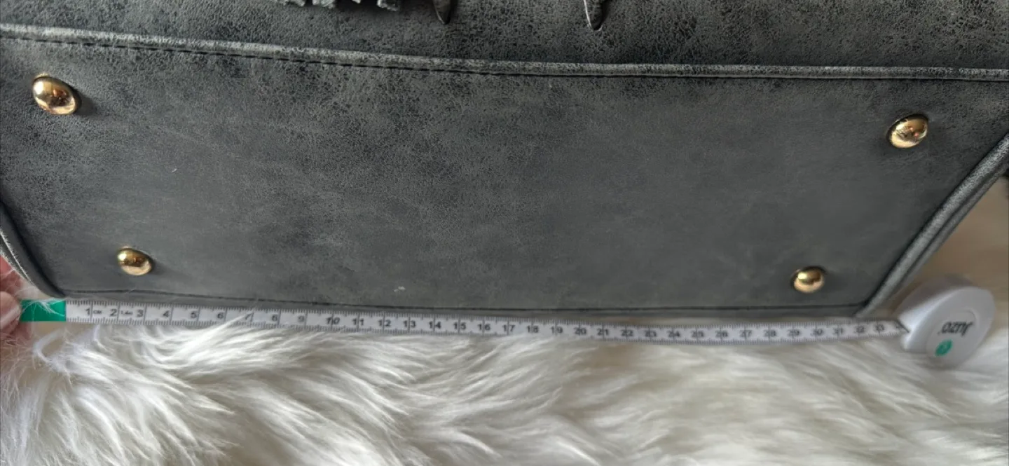 Grey Satchel Handbag image indicator(5)