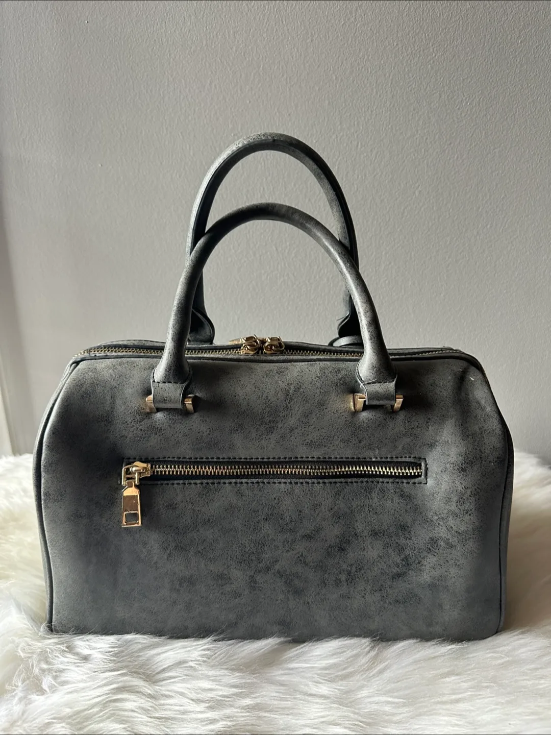 Grey Satchel Handbag image indicator(2)