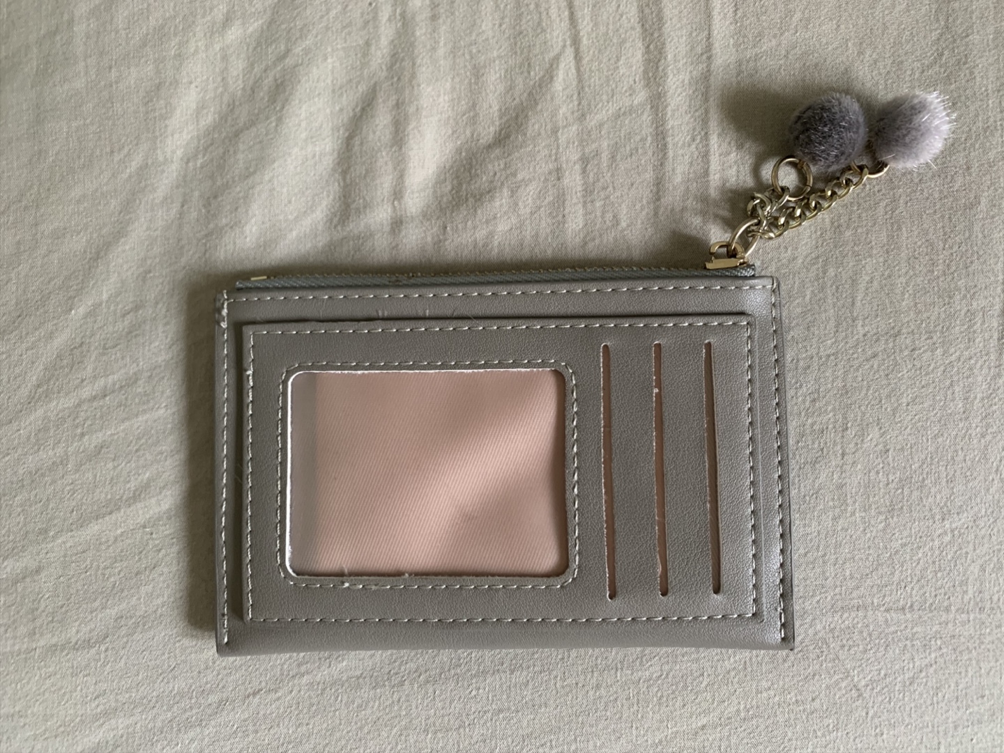 Grey Card Holder Wallet - photo 2