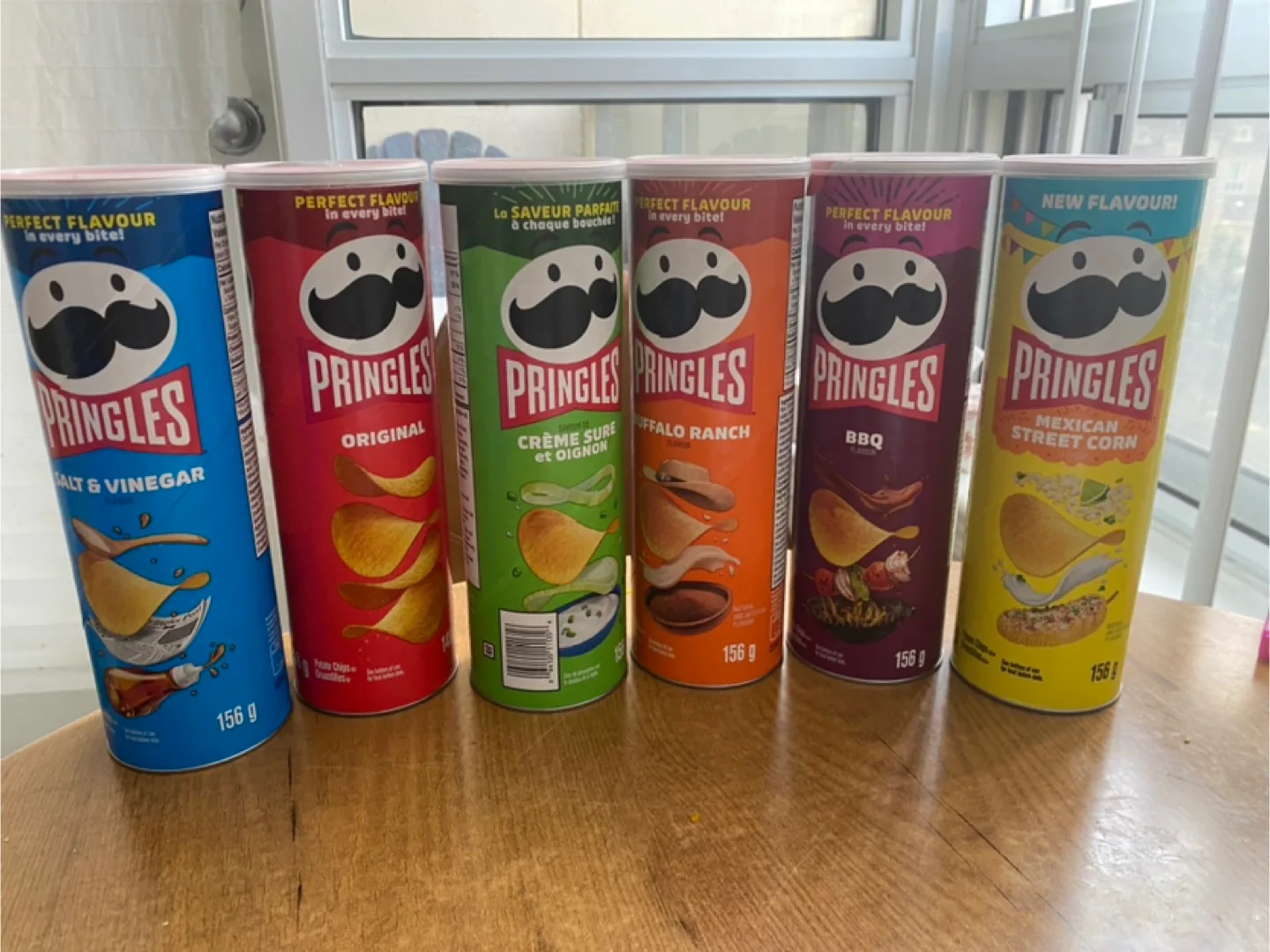 Variety Pack Pringles - Salt & Vinegar, Original + More