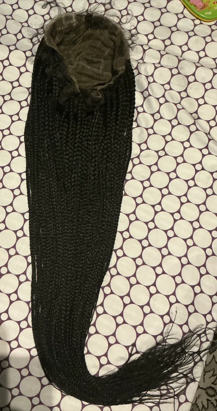 Braided wig - Black thumbnail
