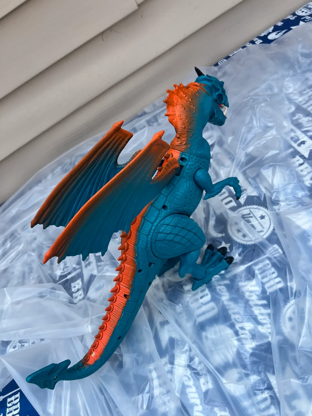 Blue & Orange Dragon Toy Figure image indicator(6)