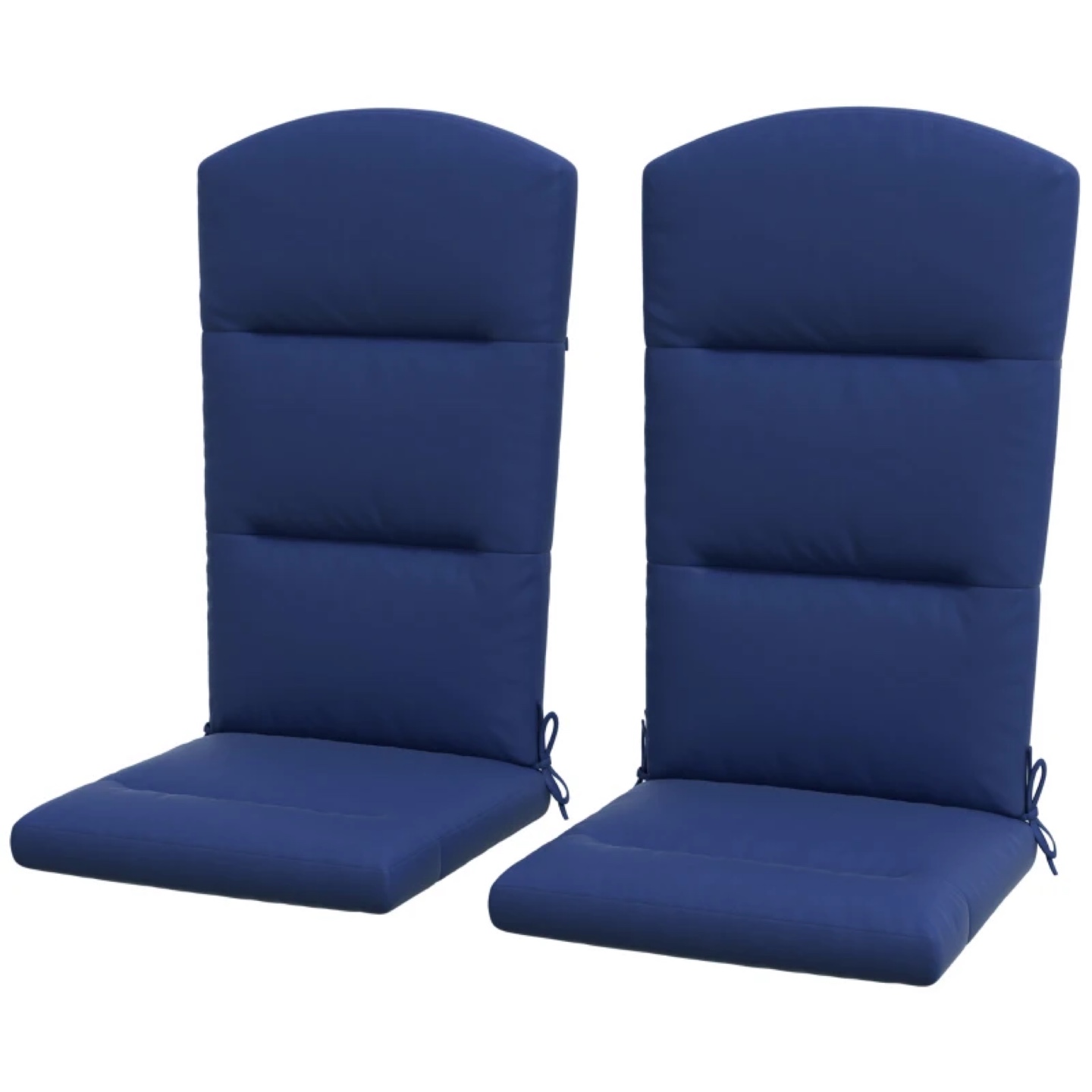 Patio Chair Cushions for Adirondack Chair blue set of 2 - photo 3
