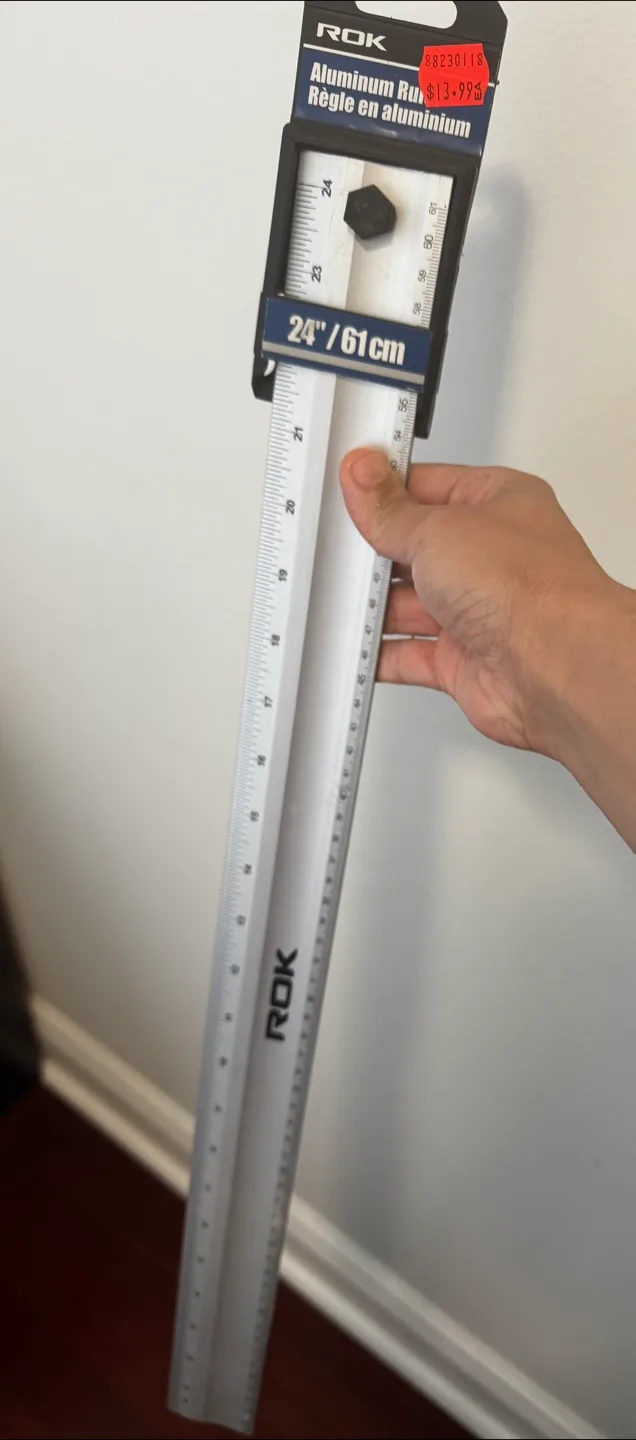 ROK 24"/61cm Aluminum Ruler - New thumbnail