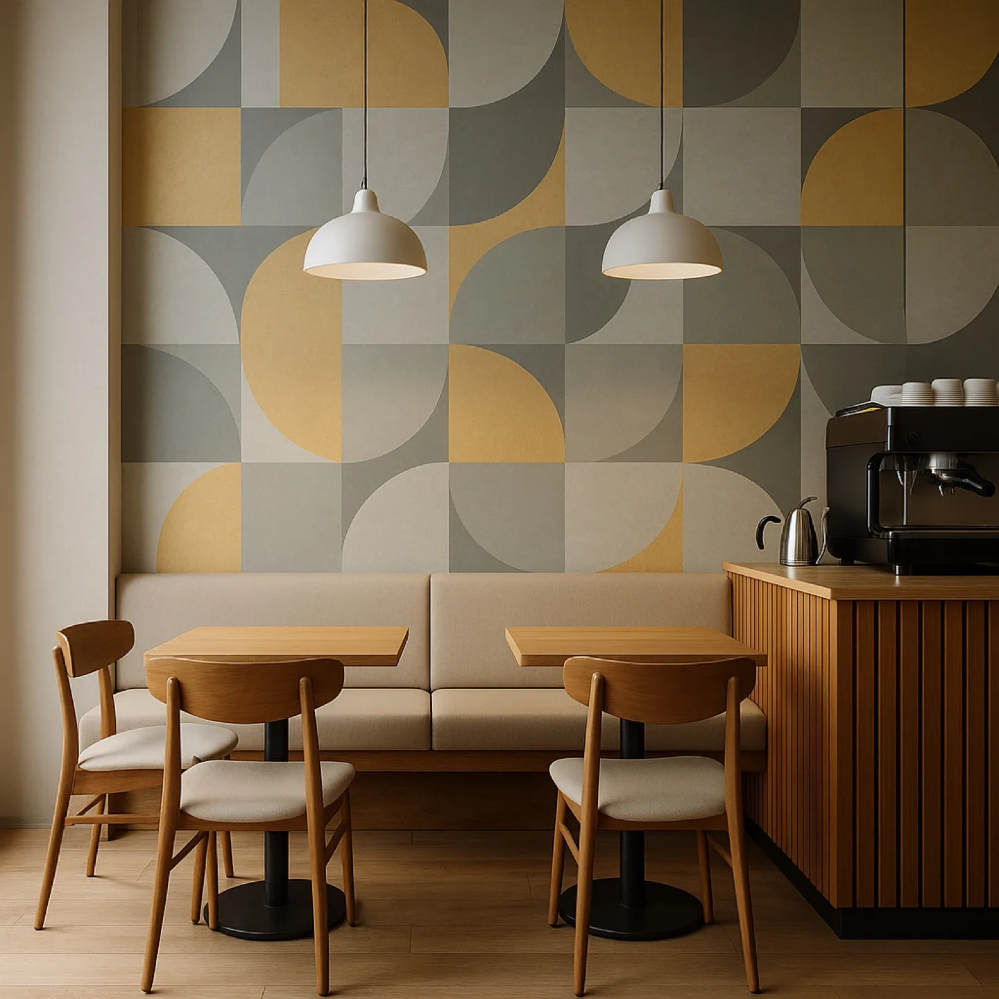 Caselio Wallpaper Rolls - Geometric Design image indicator(2)